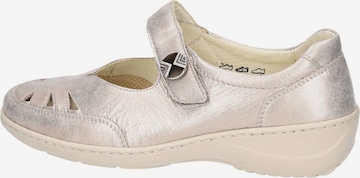 WALDLÄUFER Ballet Flats with Strap in Beige