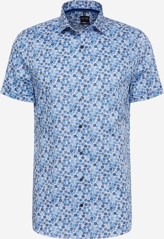 OLYMP Slim fit Button Up Shirt in Blue: front