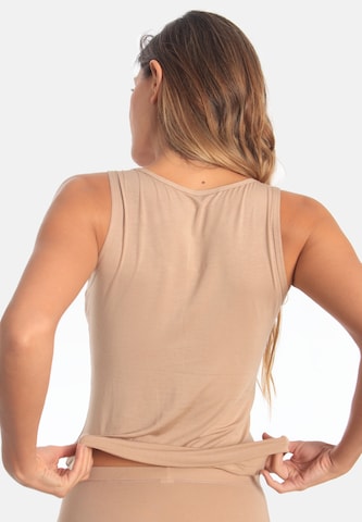 sassa Undershirt 'LOVELY SKIN' in Beige