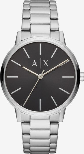Emporio Armani Uhr in schwarz / silber, Produktansicht