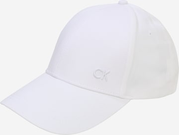 Calvin Klein Čiapka - biela: predná strana