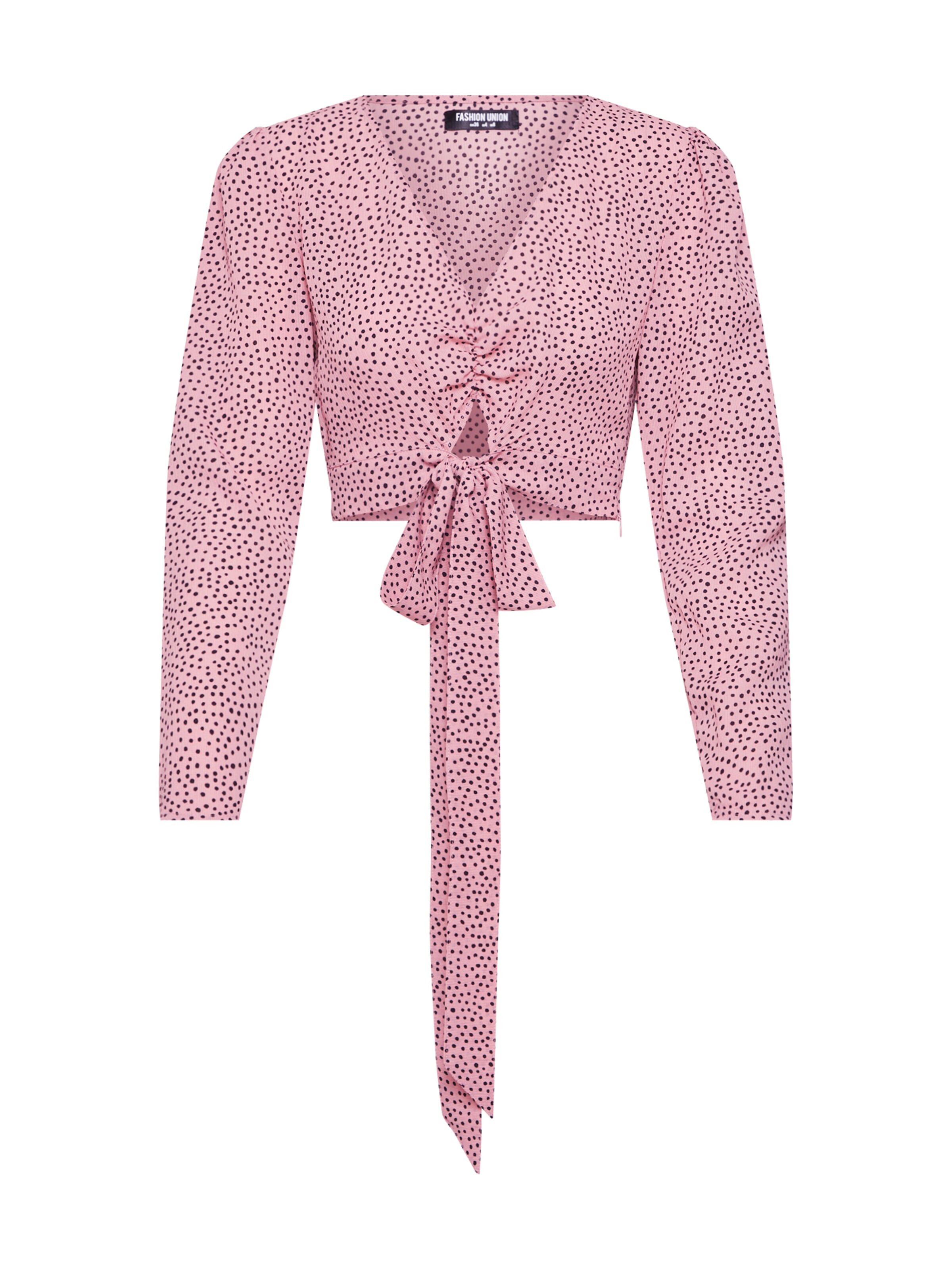 Fashion Union - Bluse 'LAMB' in rosa