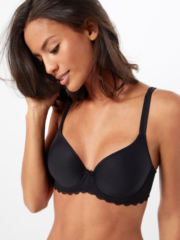 Mey T-shirt Bra in Black: front