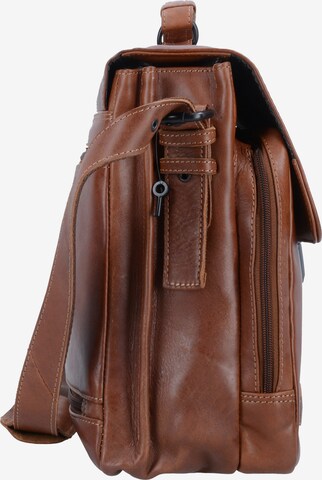 Plevier Document Bag 'Navigator' in Brown