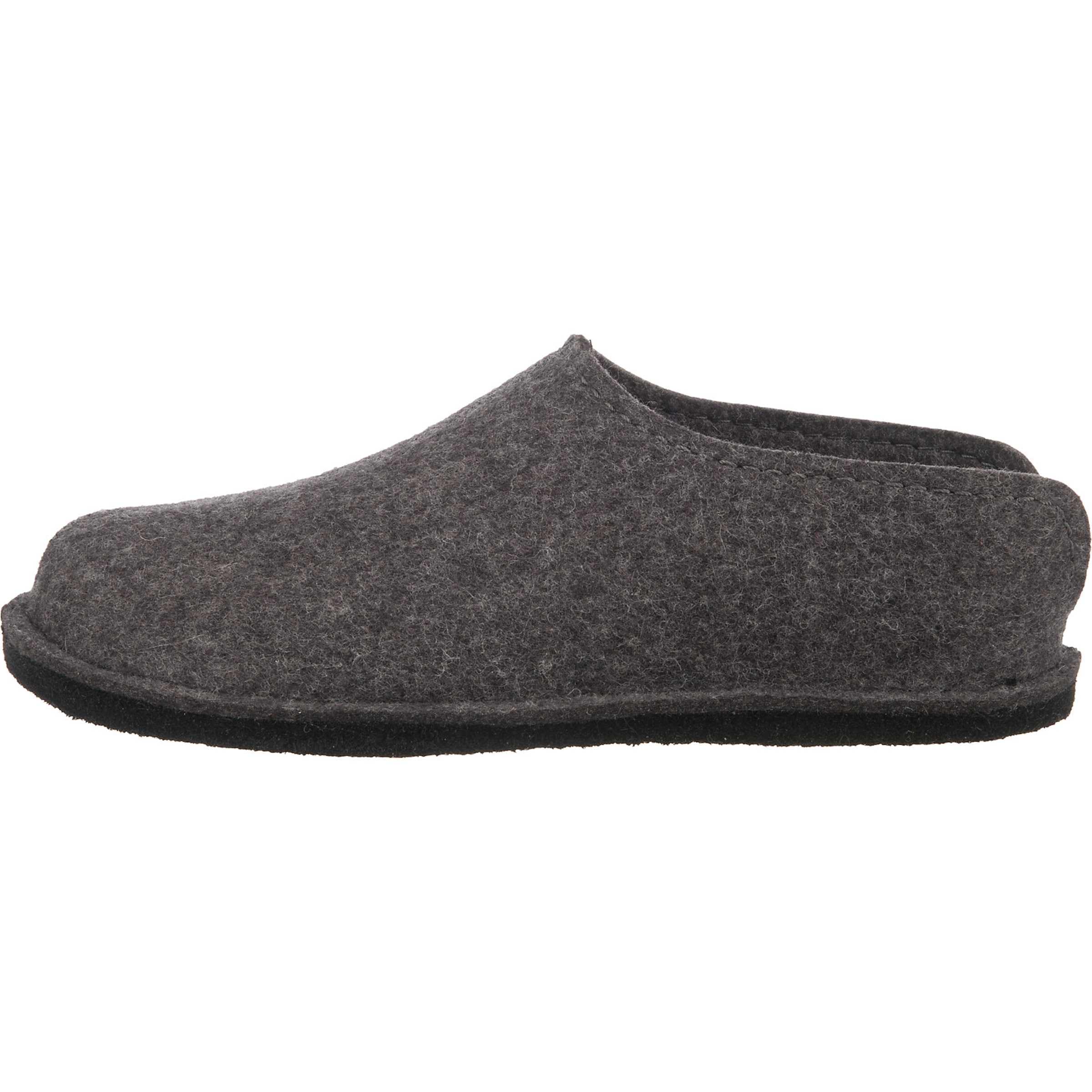 HAFLINGER Slipper 'Flair Smily' in Grey