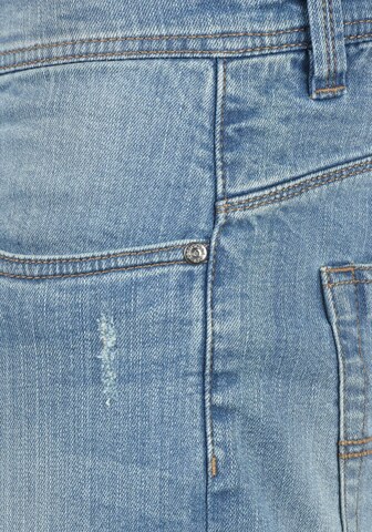 Coupe slim Jean 'Quebec' INDICODE JEANS en bleu