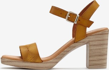 LASCANA Sandals in Brown: front
