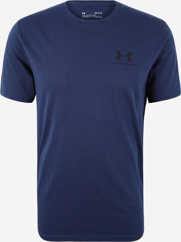 UNDER ARMOUR Funkční tričko – modrá: přední strana
