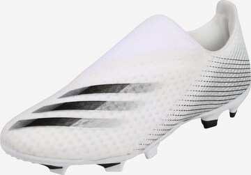 Chaussure de foot 'X GHOSTED.3' ADIDAS SPORTSWEAR en blanc : devant