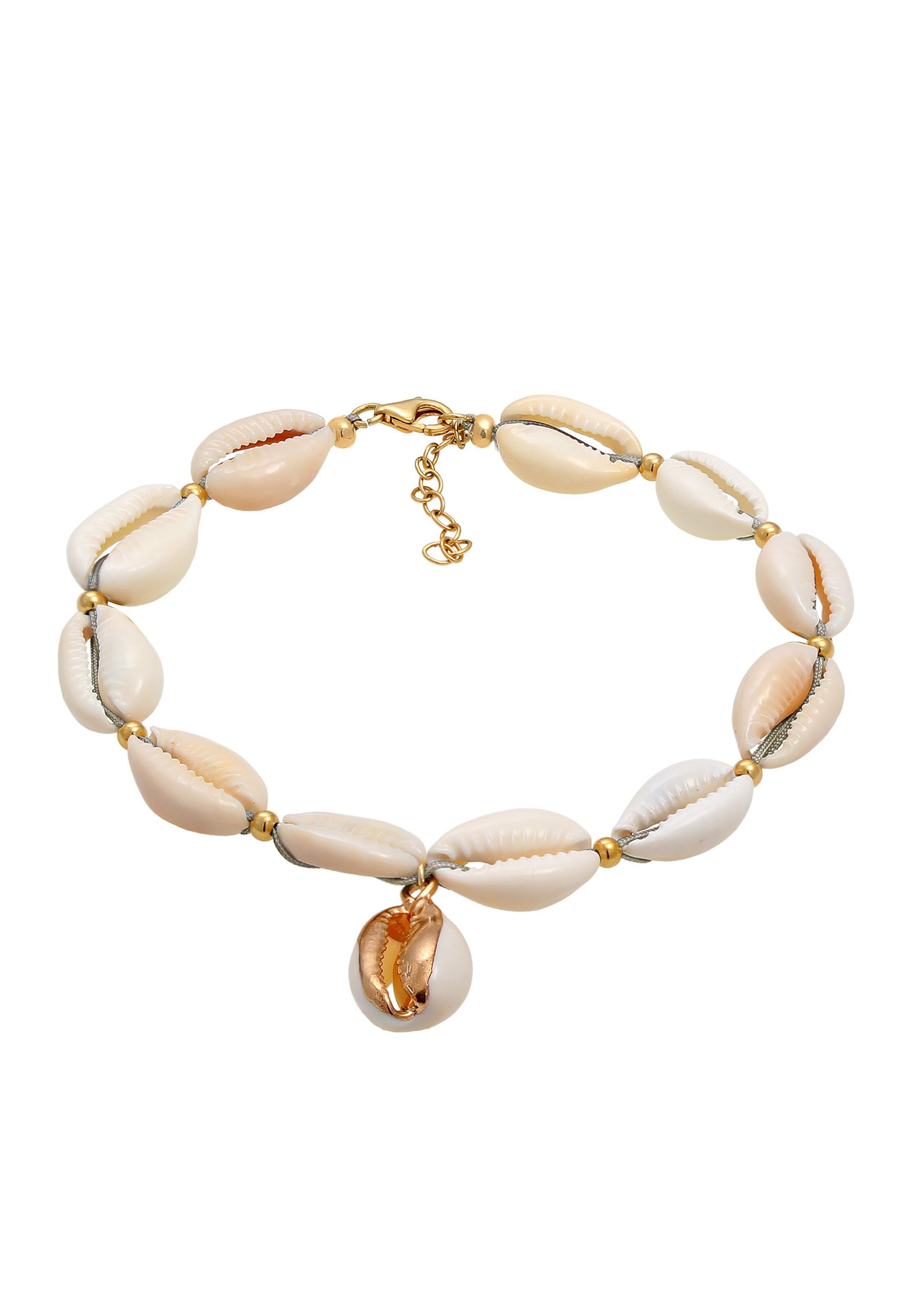 ELLI Nakit za stopala | zlata barva: sprednja stran