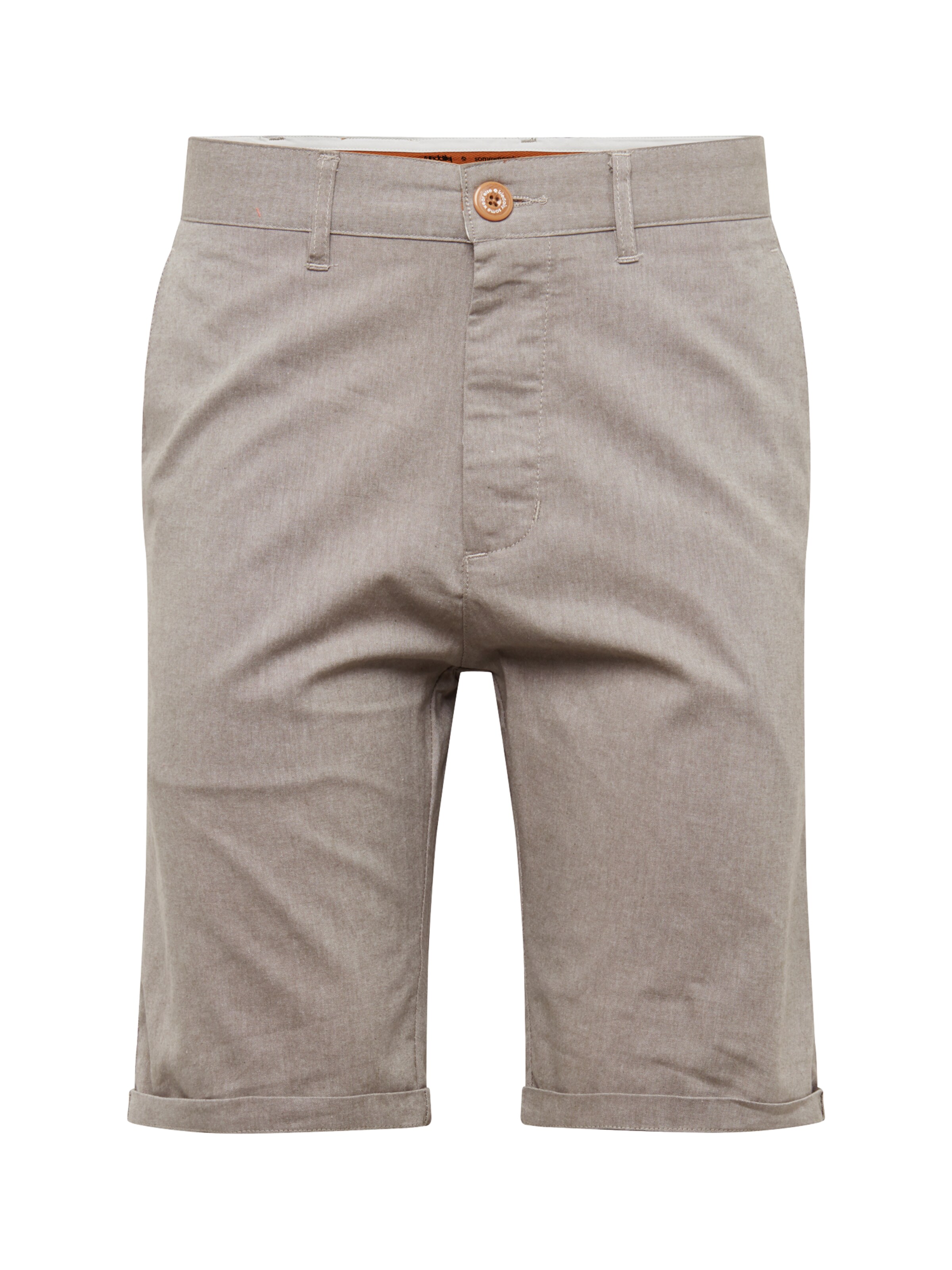 Iriedaily - Chino 'Golfer Chambray' in de kleur Lichtgrijs