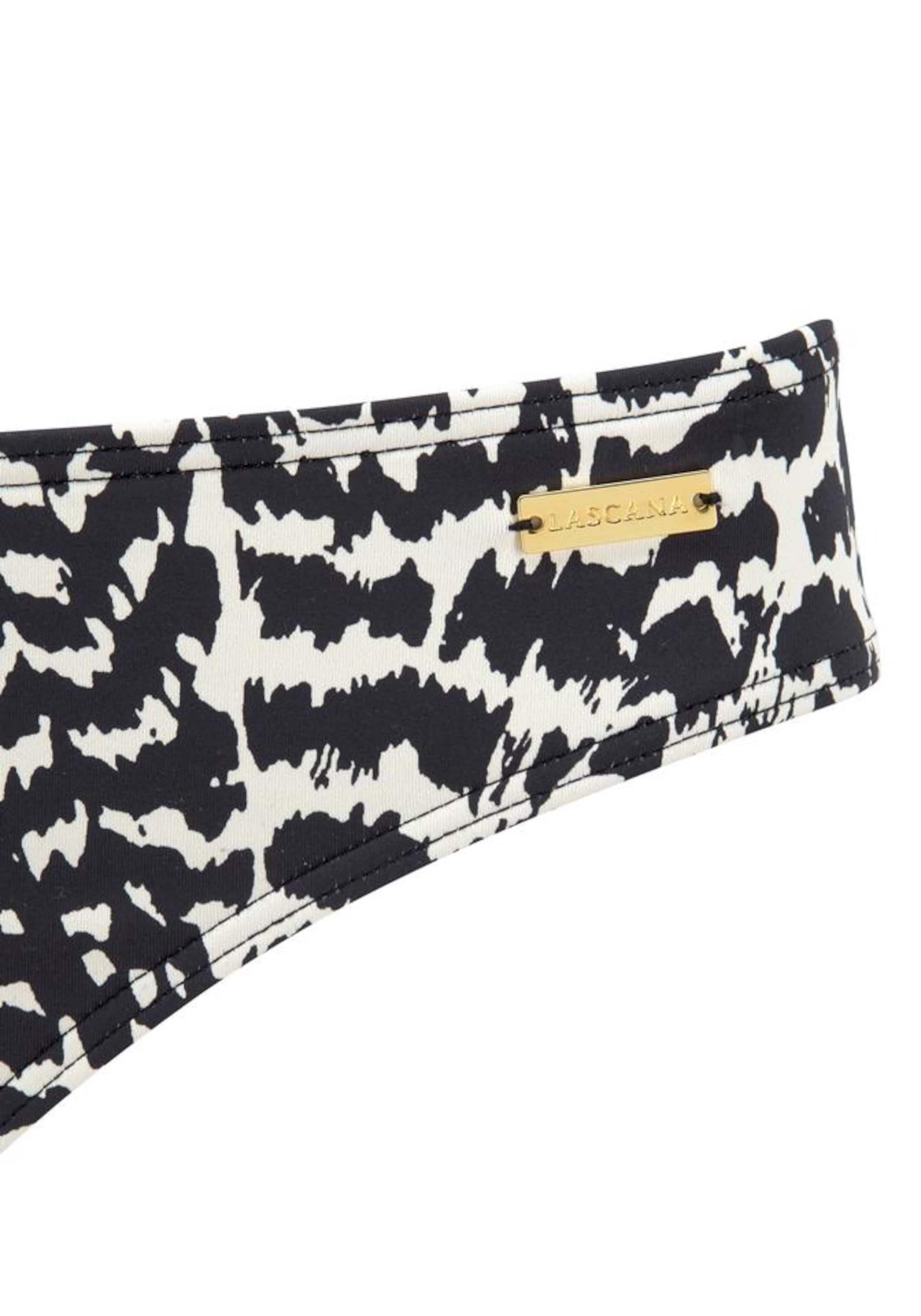 LASCANA Bikinové nohavičky 'Clara' - Čierna