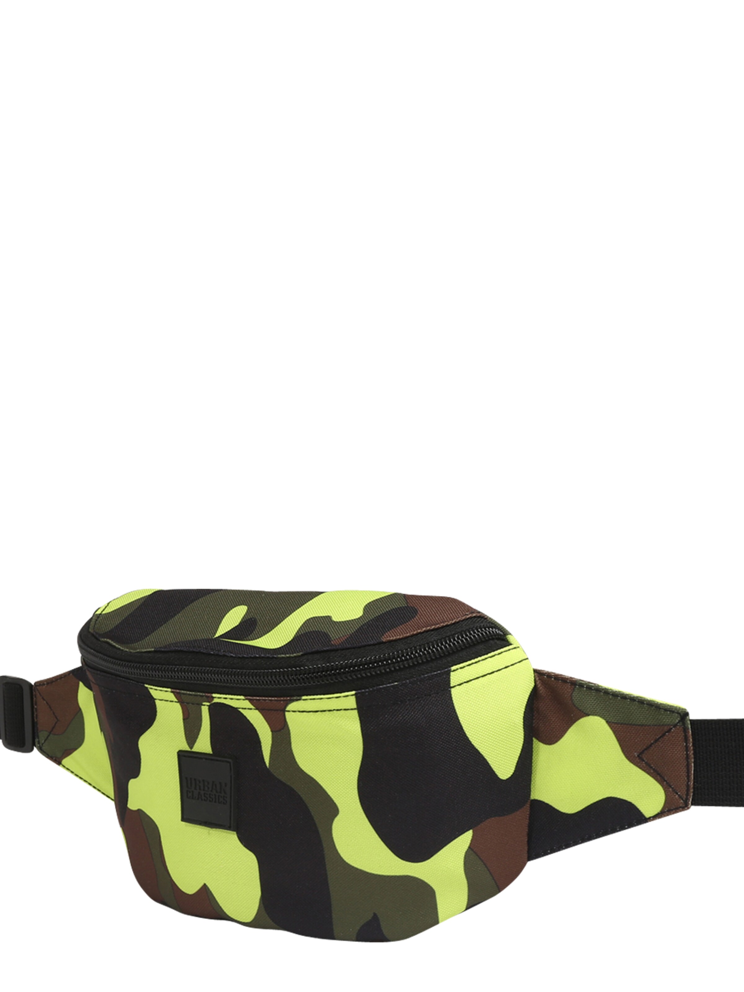 Urban Classics Magväska 'Camo Hip Bag' i grön: sida