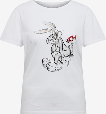 T-shirt 'BUGS BUNNY' Mavi en blanc : devant