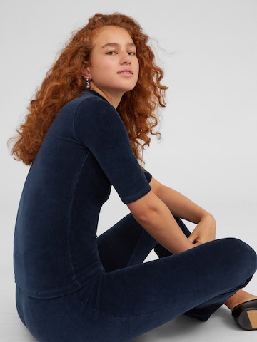 EDITED Flared Broek 'Nava' in Blauw