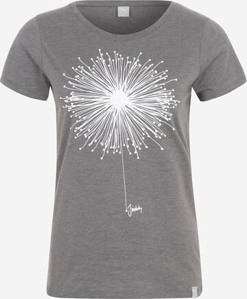 Iriedaily - Camiseta 'Blowball' en gris: frente