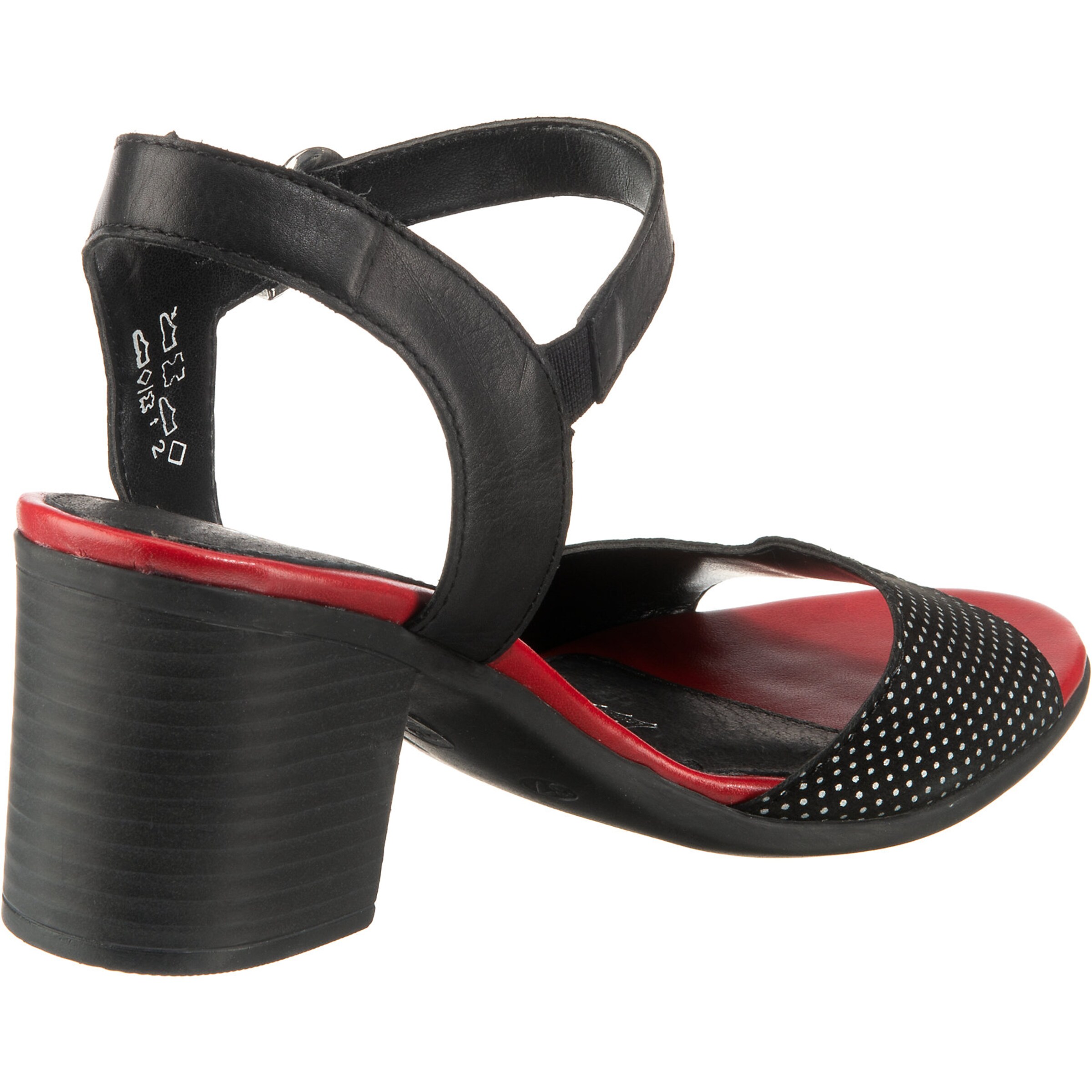 REMONTE Strap Sandals in Black