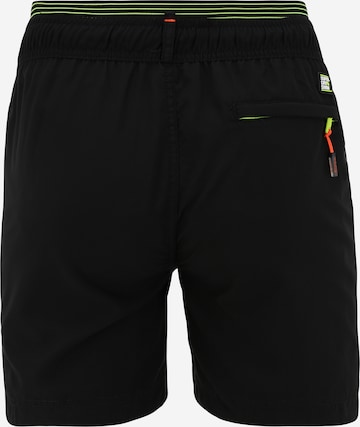 Superdry Regular Zwemshorts 'STATE VOLLEY' in Zwart