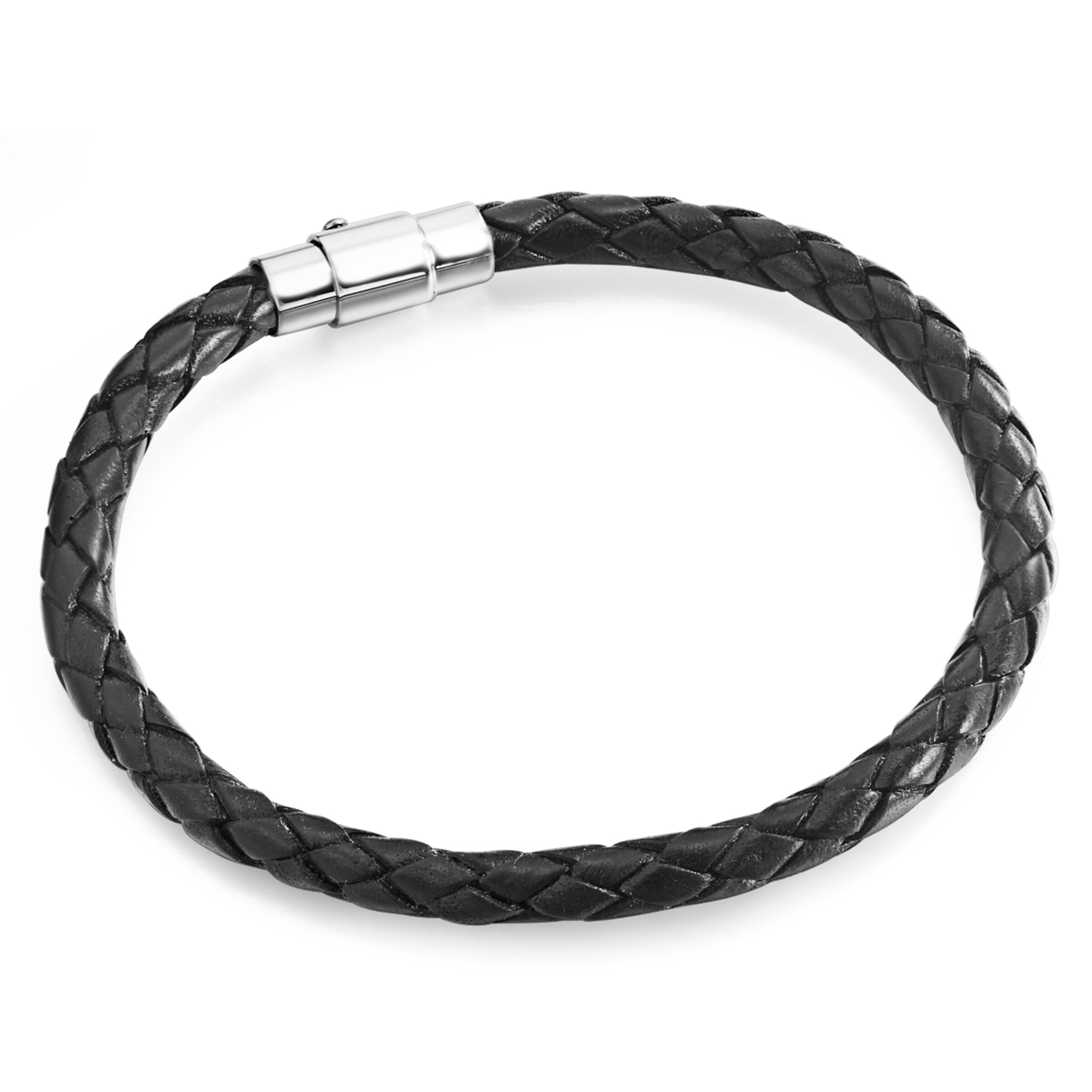 Rafaela Donata Armband in Zwart: voorkant