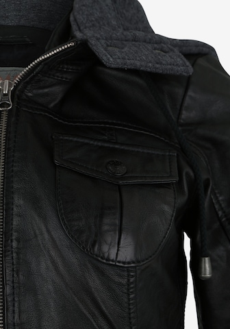 Miracle of Denim Between-Season Jacket in Black: front