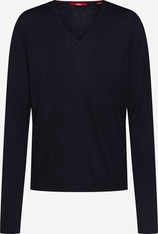 Pull-over s.Oliver en noir : devant