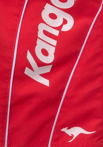KangaROOS Board Shorts in Red