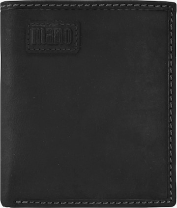 mano Wallet 'Nota' in Black: front