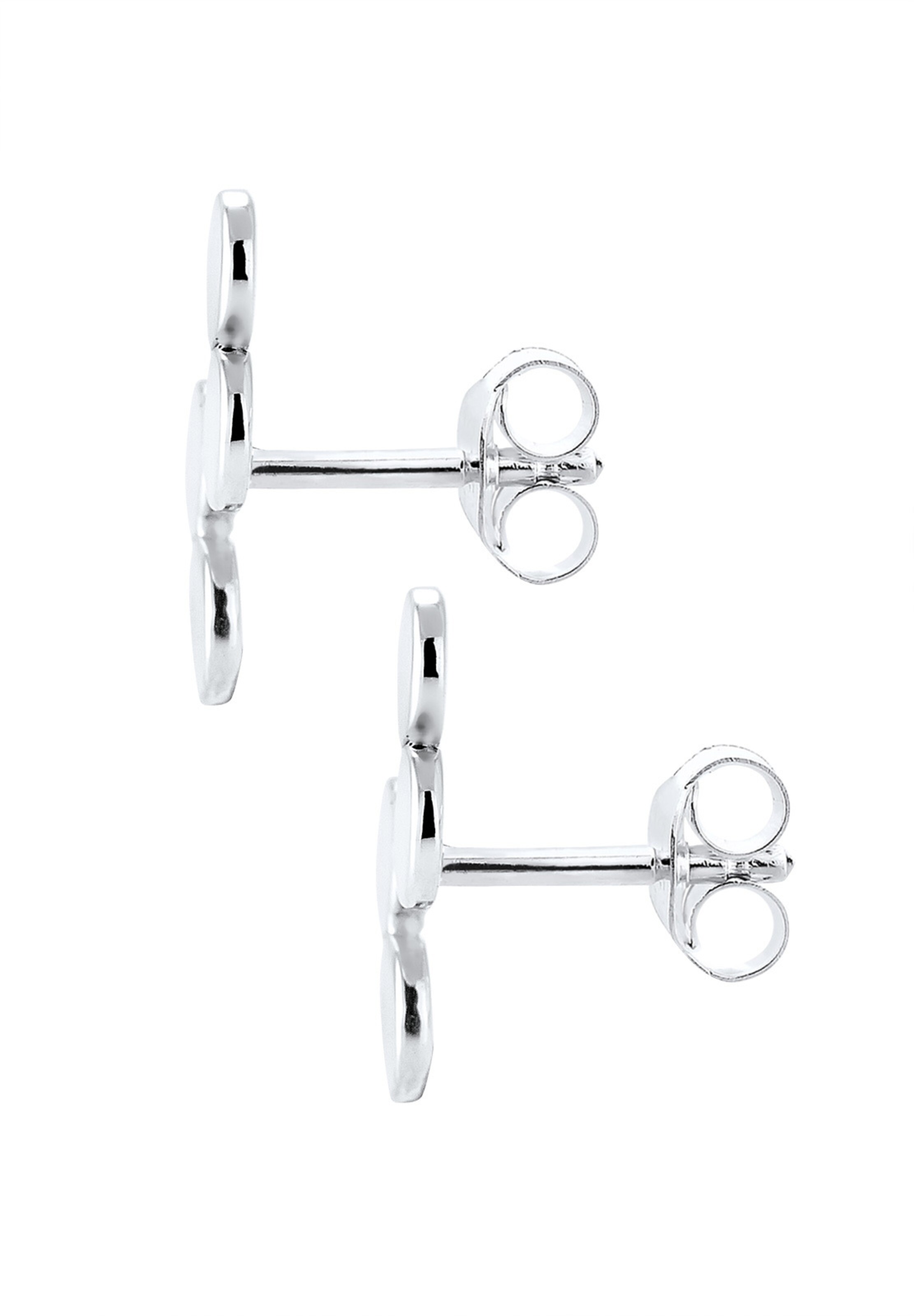 ELLI Oorbellen 'Kreis' in Zilver