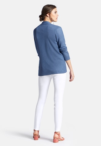 Peter Hahn Knit Cardigan 'Caro' in Blue