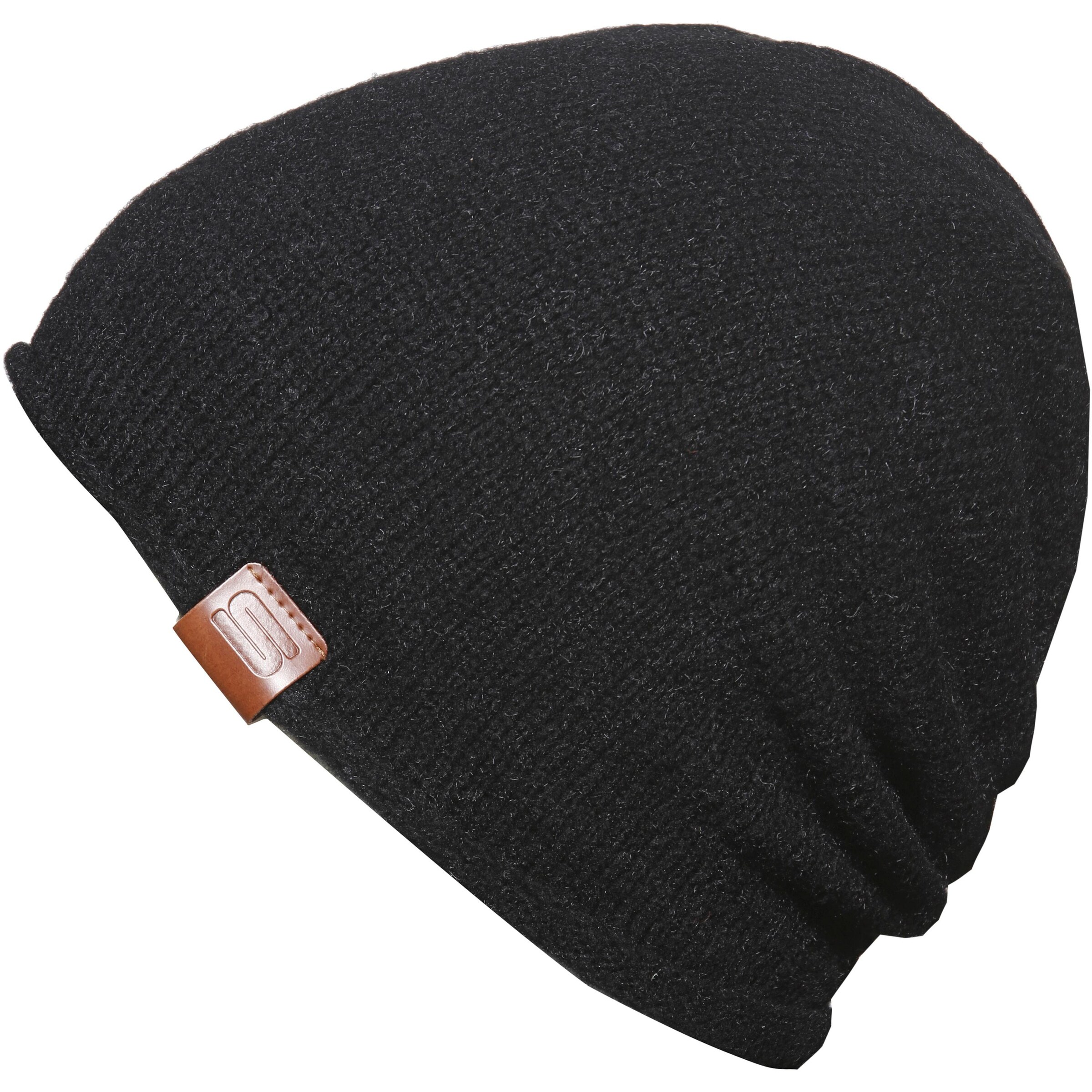 STÖHR - Beanie 'Nusa' in schwarzmeliert