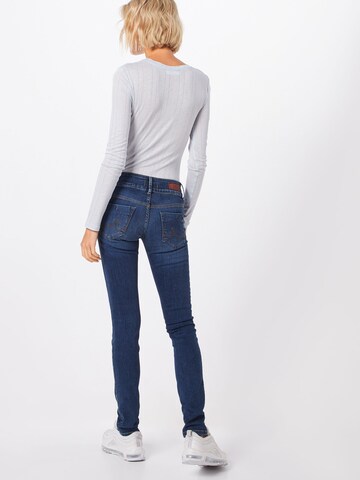 Coupe slim Jean 'Molly' LTB en bleu : derrière