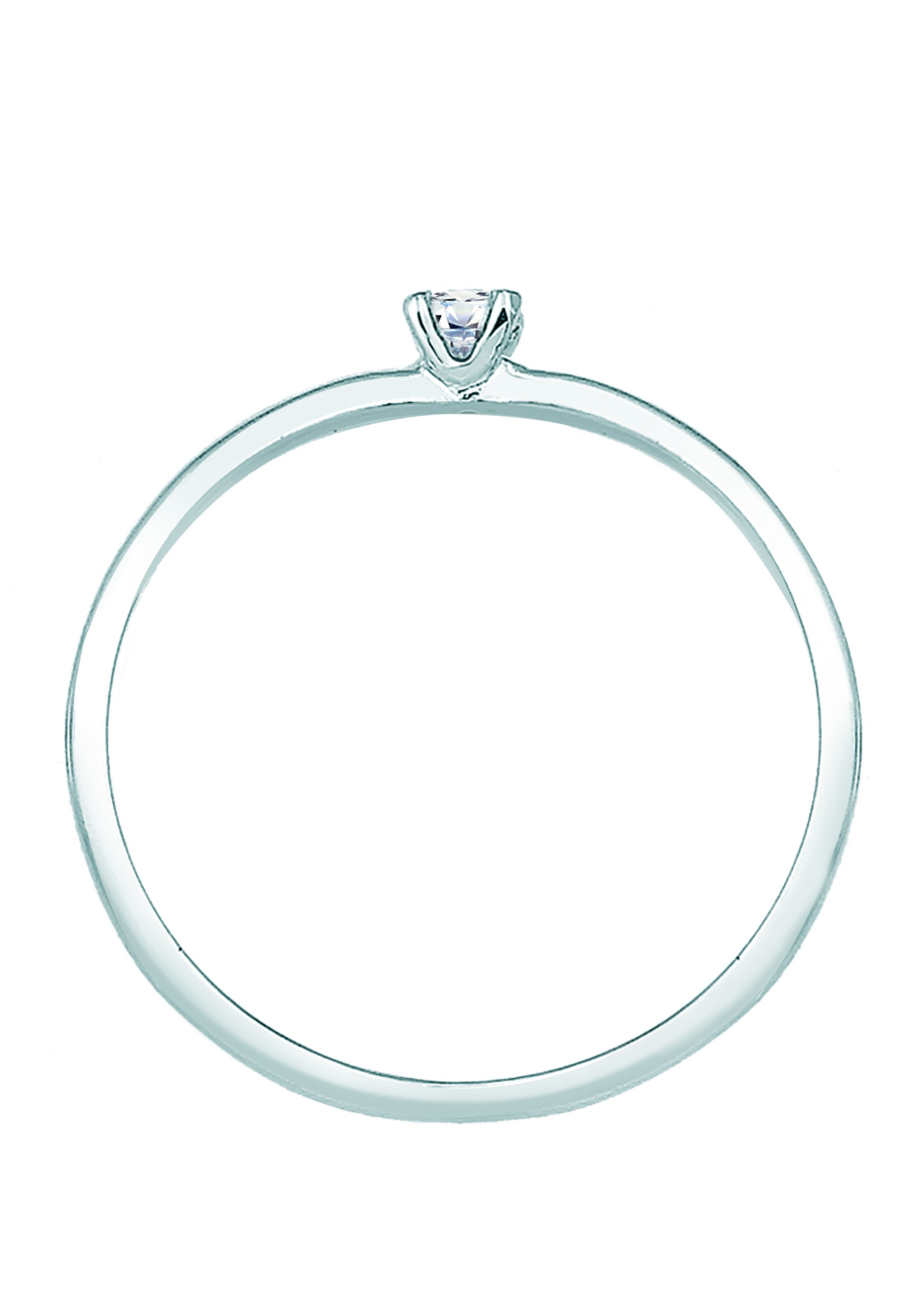 Elli DIAMONDS Ring 'Diamant' in Silver