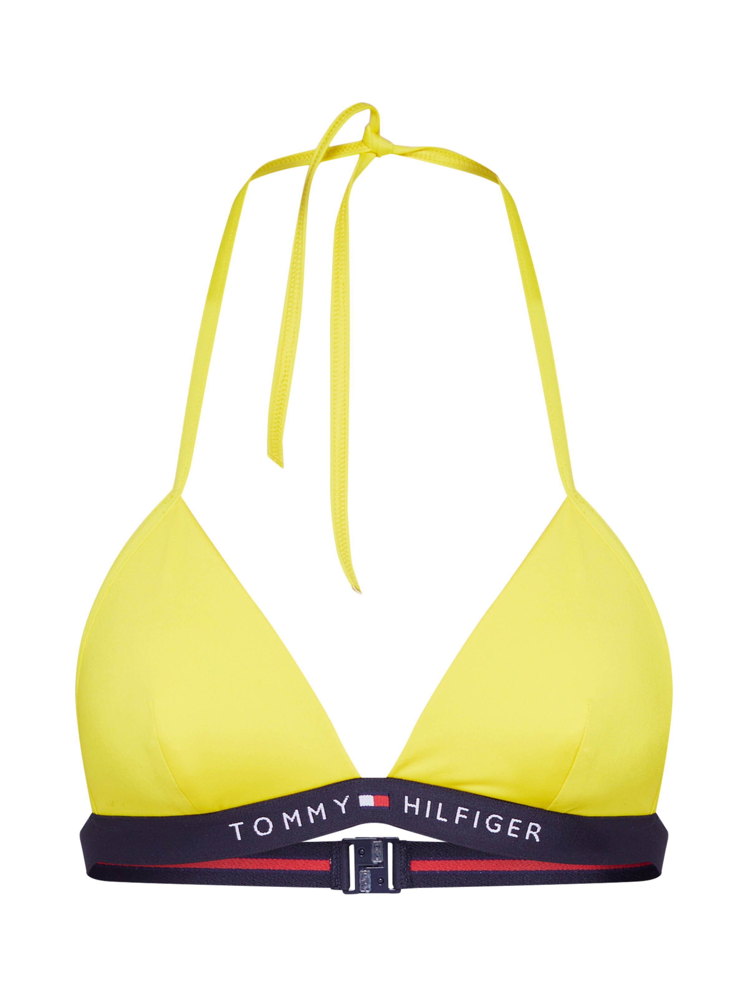 TOMMY HILFIGER - Bikinitop 'Triangle Bras' in de kleur Geel