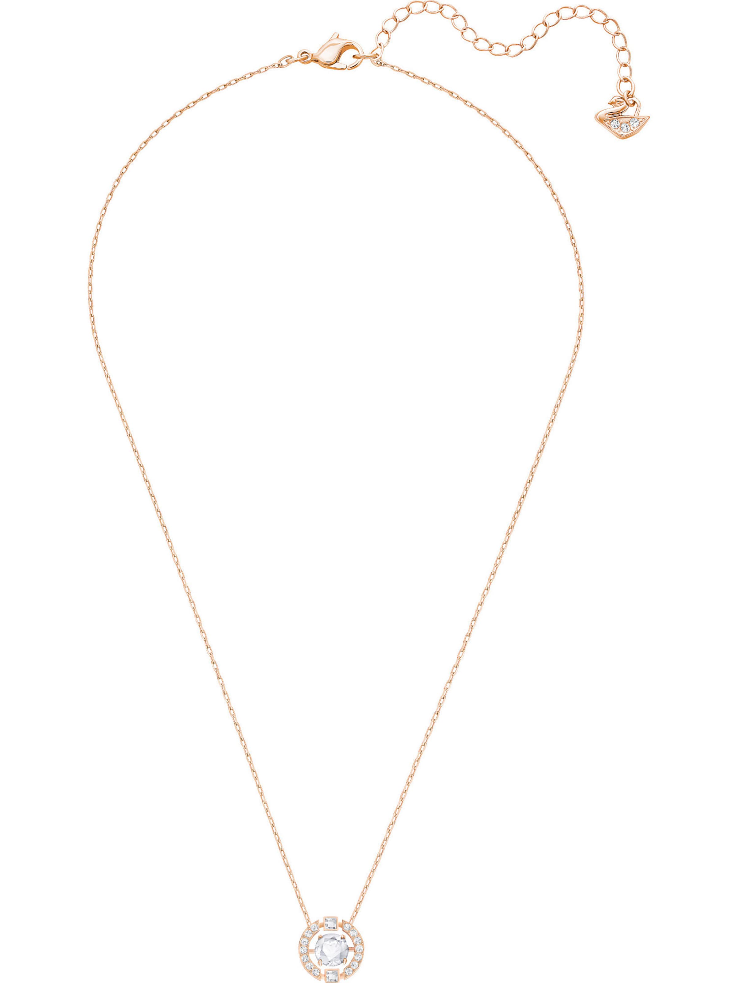 Swarovski Kette 'Sparkling' in Gold: Vorderseite