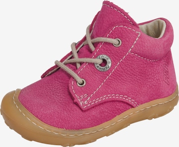 Pepino First-Step Shoes 'Cory' in Pink: front