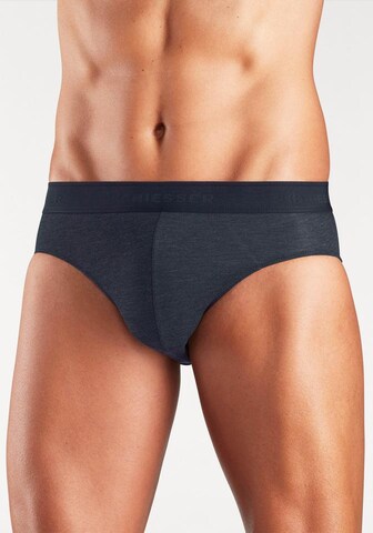 SCHIESSER Slip in Blau: Vorderseite