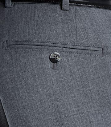 Meyer Hosen Regular Pleated Pants 'Bonn' in Grey