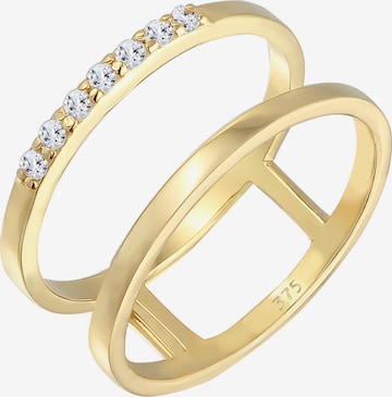 ELLI PREMIUM Ring in Goud: voorkant