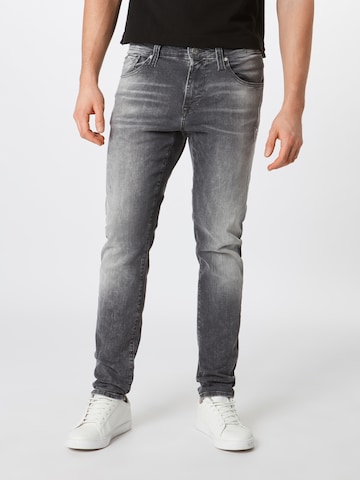 Mavi Slimfit Jeans 'James' in Grijs: voorkant