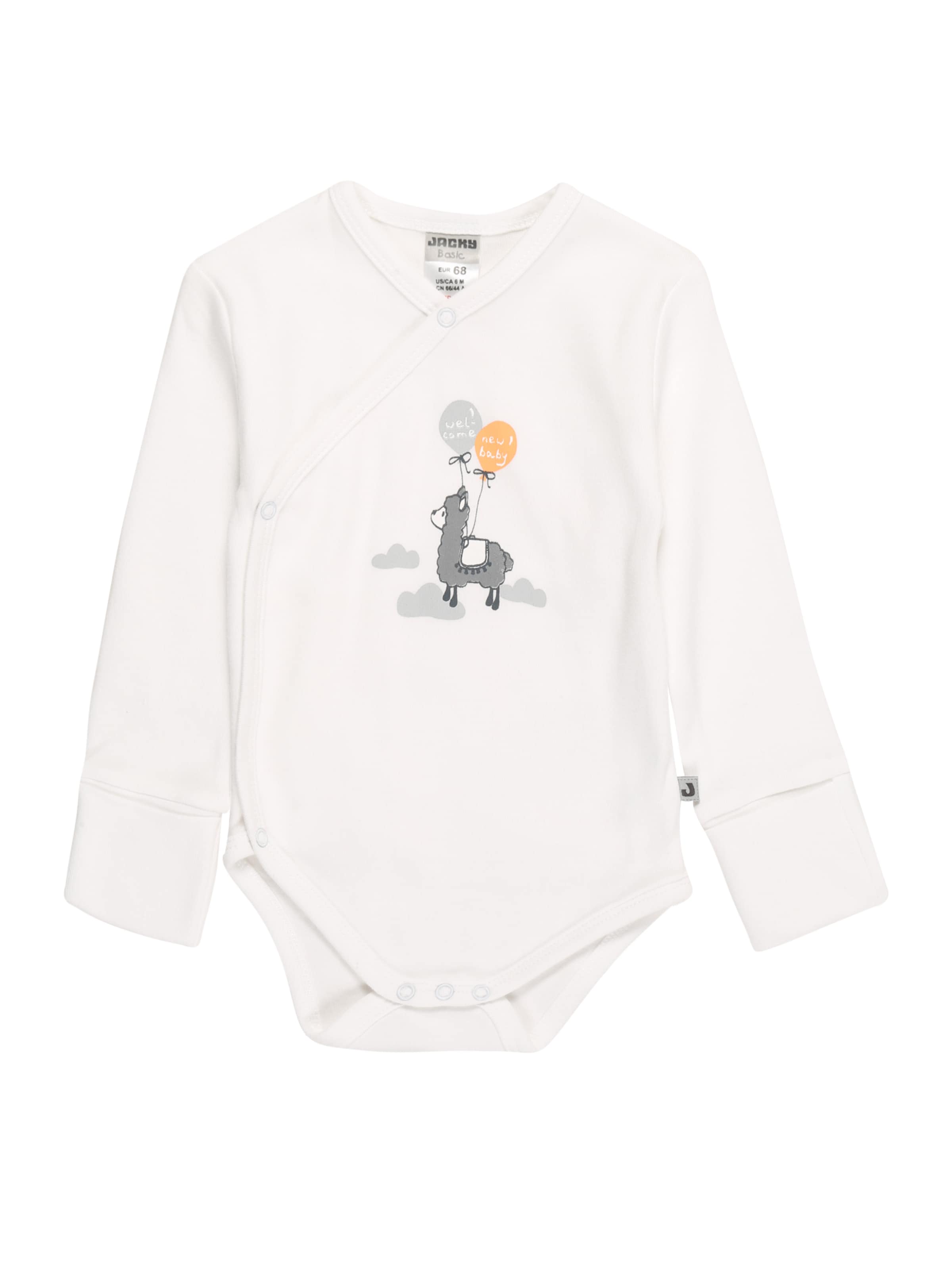 JACKY Обычный Ползунки/боди в Белый: спереди