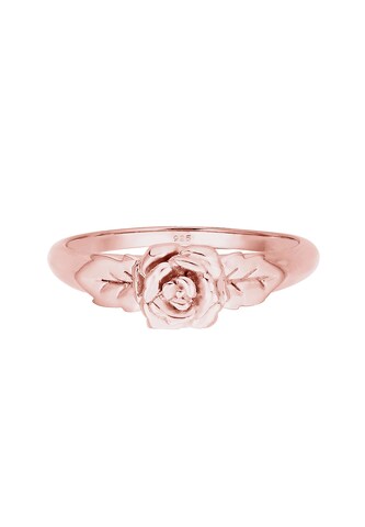 ELLI Ring 'Rose, Vintage' in Goud