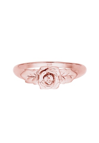 ELLI Ring 'Rose, Vintage', Bandring in Gold