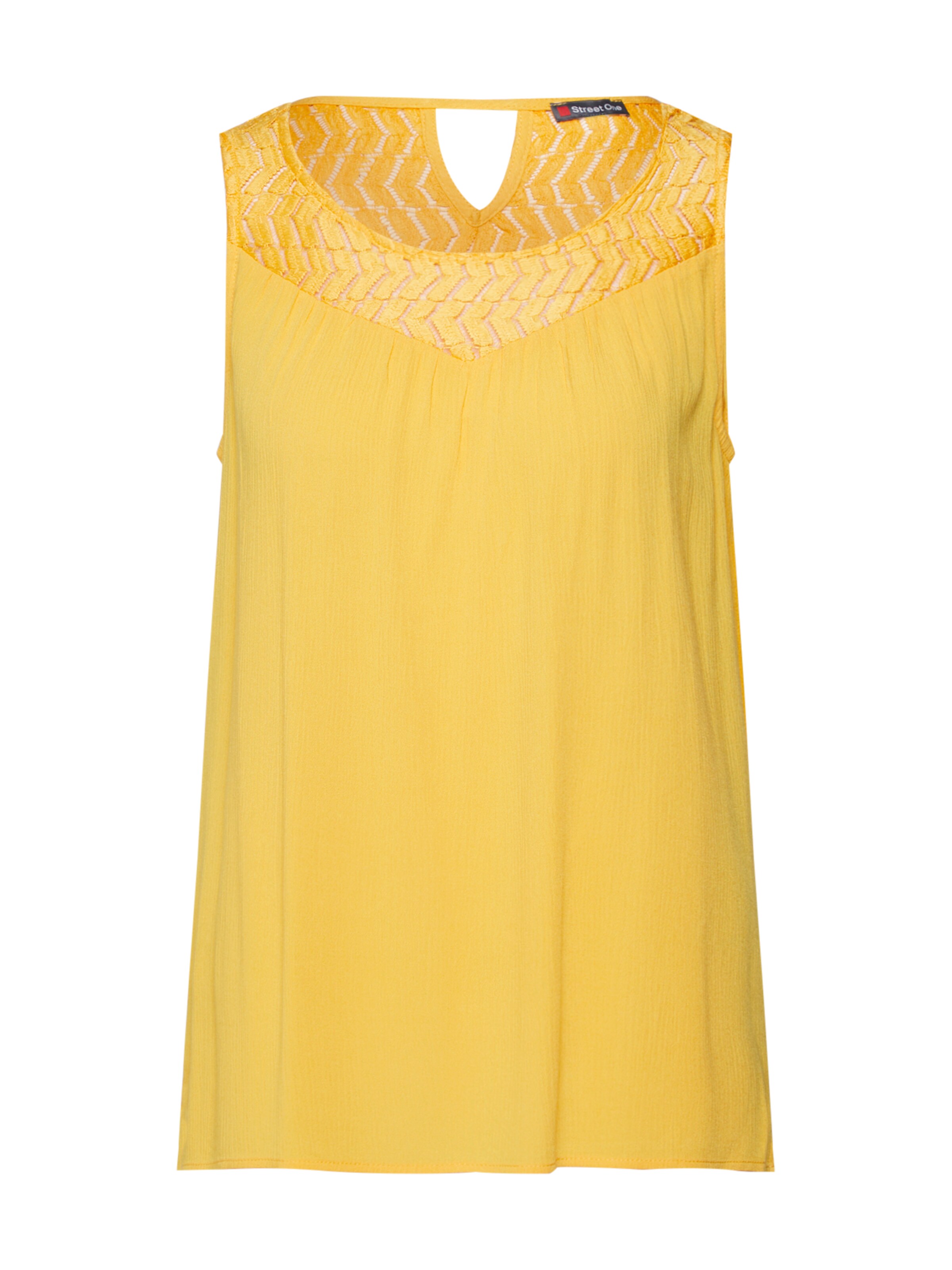 STREET ONE - Top in de kleur Sinaasappel