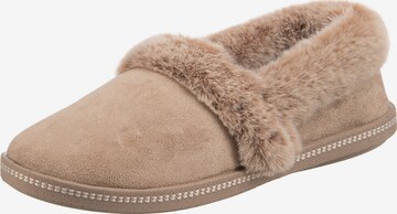 Pantoufle 'Team Toasty' SKECHERS en marron : devant