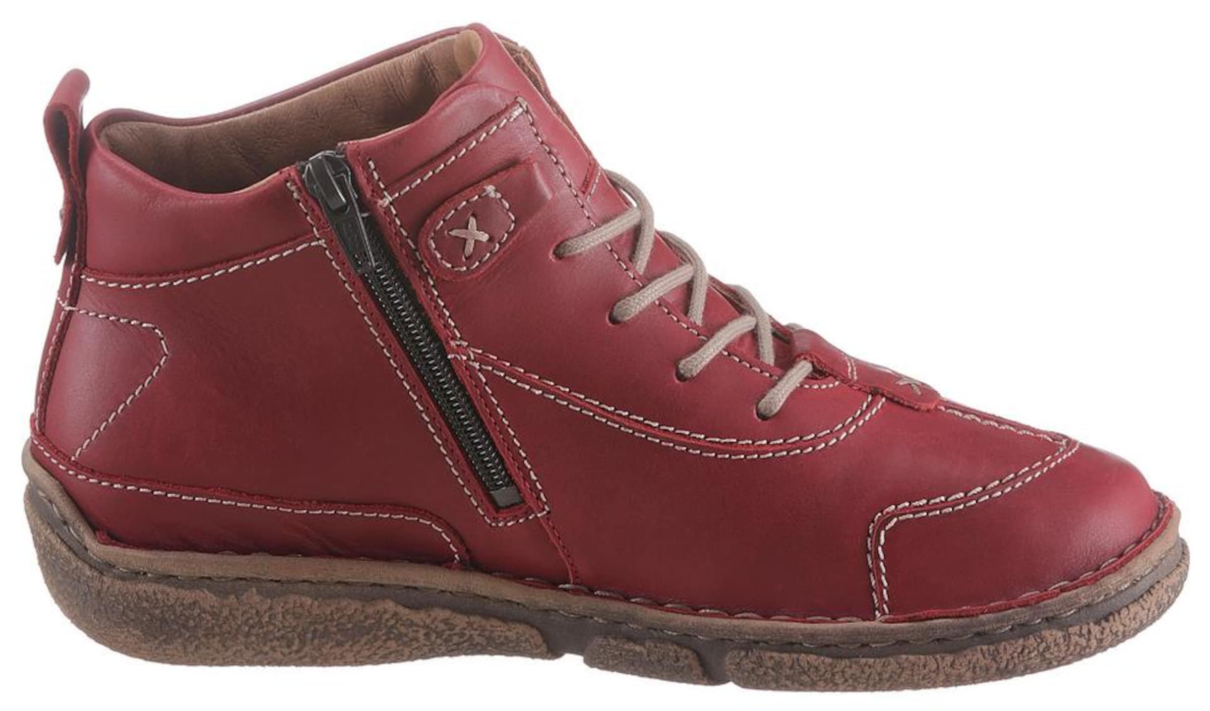 JOSEF SEIBEL Veterlaarsjes 'Neele' in Rood