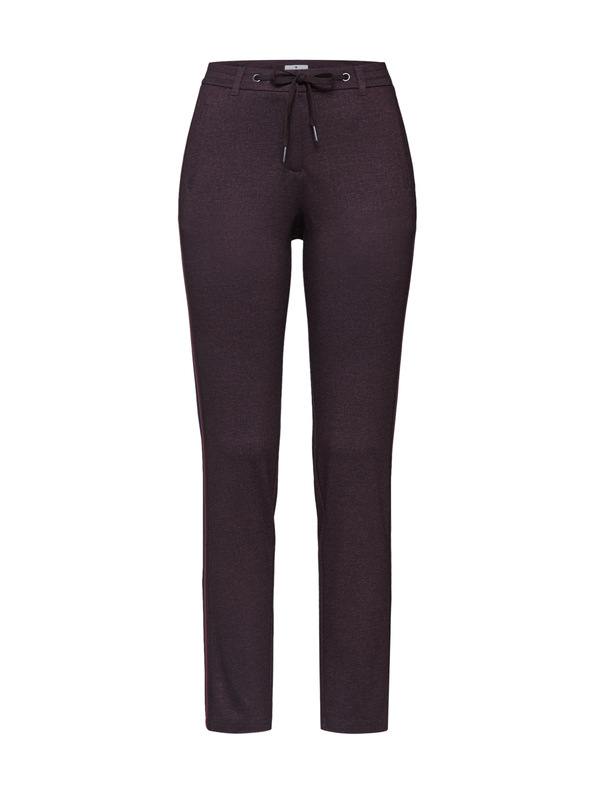 TOM TAILOR - Chino in de kleur Wijnrood