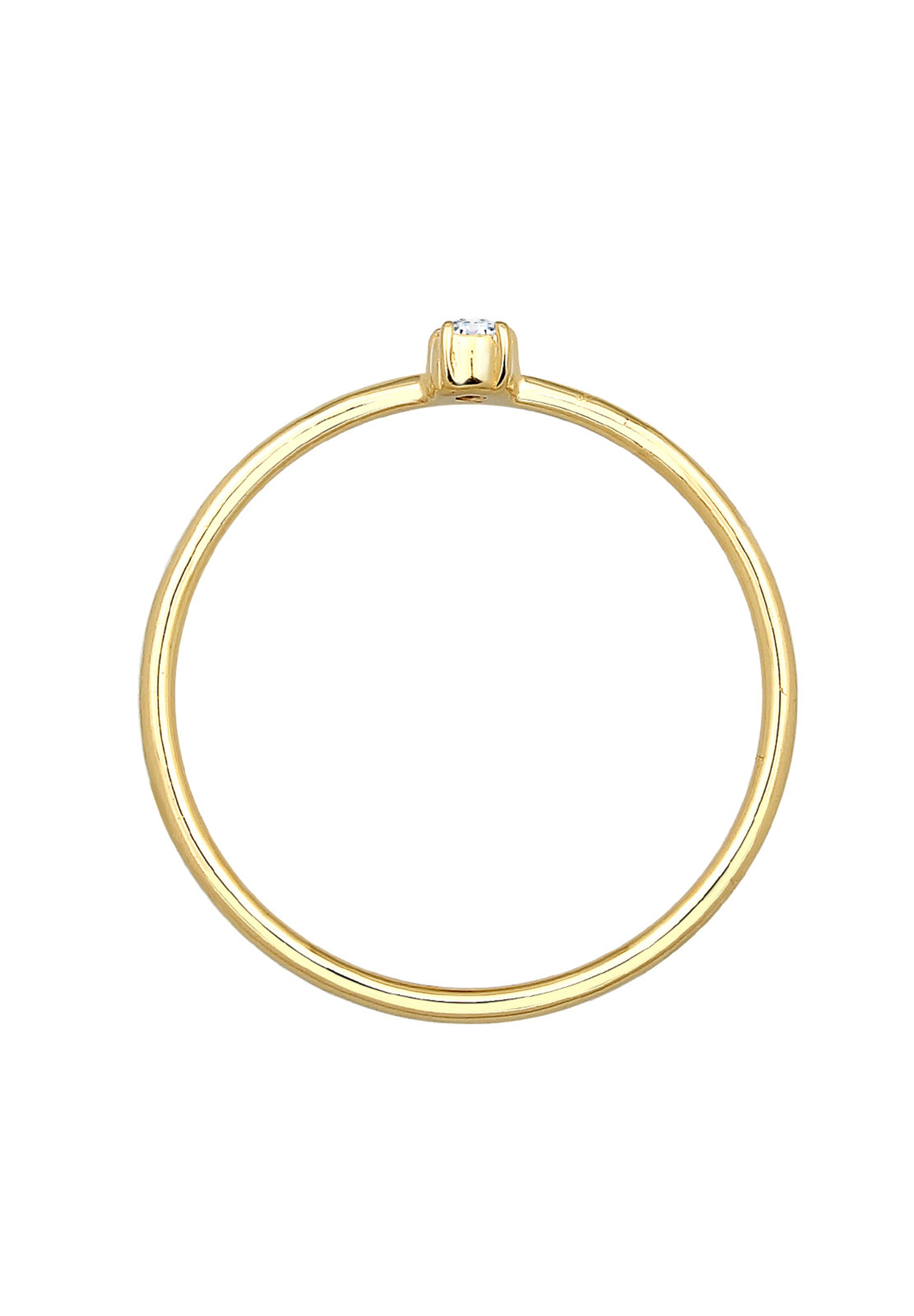 Bague ELLI PREMIUM en jaune