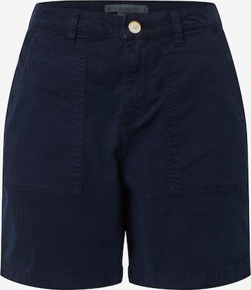 Regular Pantalon chino TOM TAILOR DENIM en bleu : devant