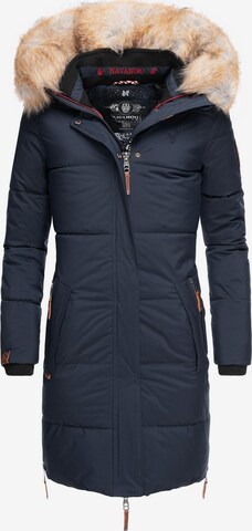 Manteau d’hiver 'Halina' NAVAHOO en bleu : devant