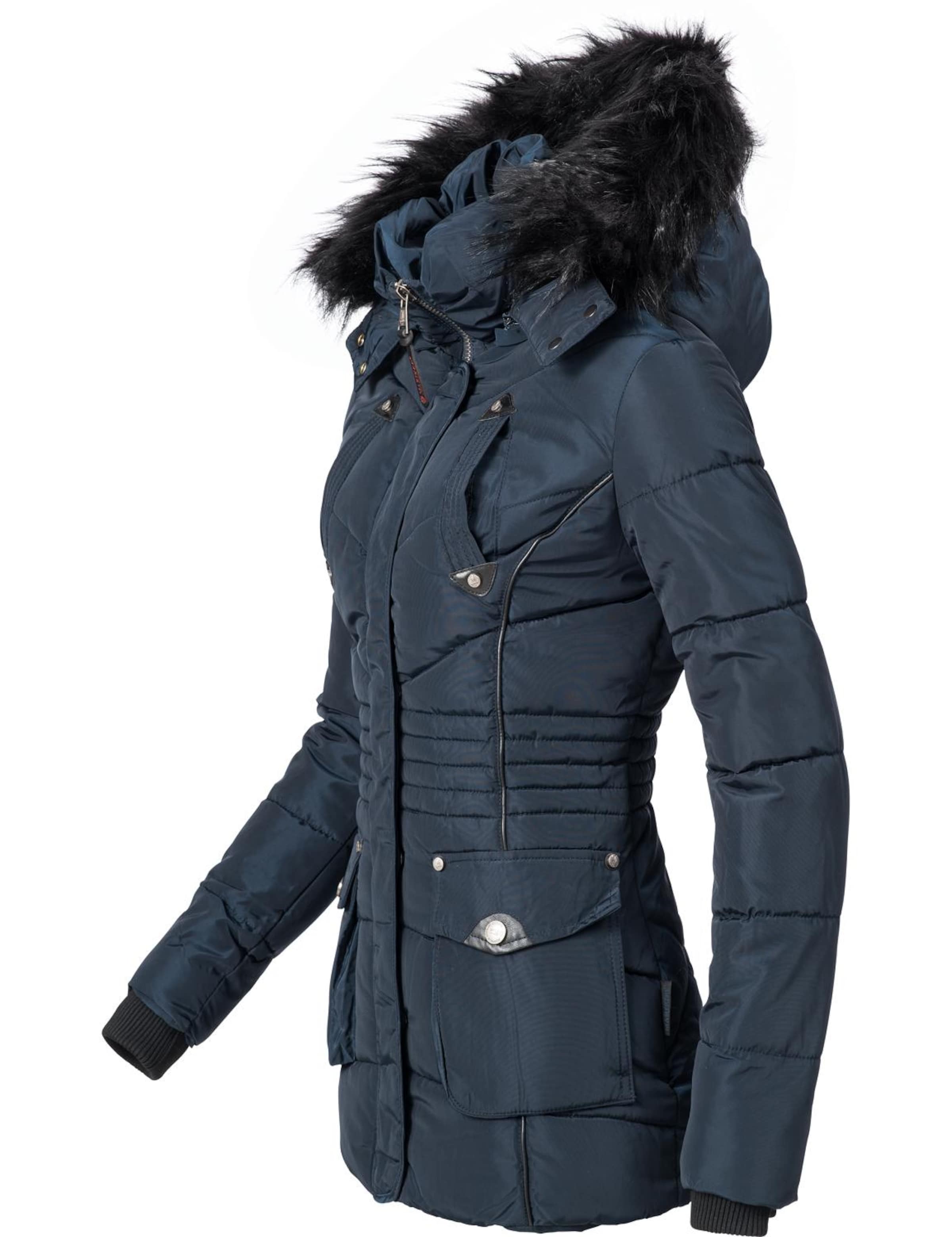 MARIKOO Vinterjakke 'Vanilla' i blå